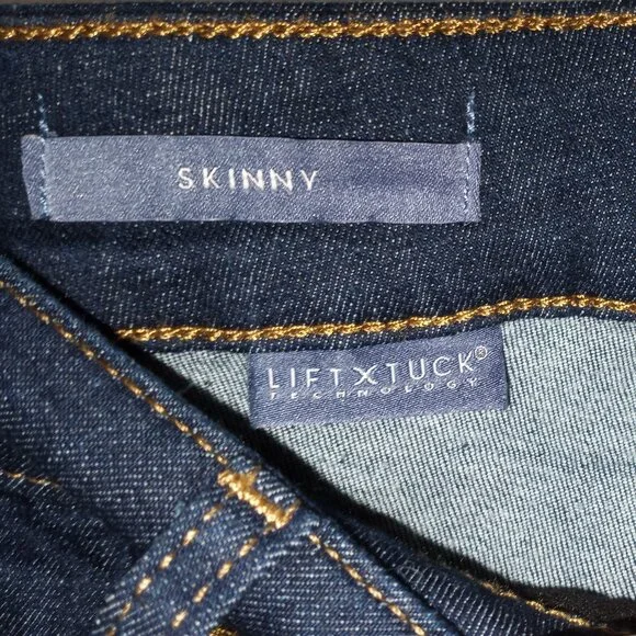 'NYDJ' Skinny Dark wash Jeans Size 14 EUC - Picture 6 of 10